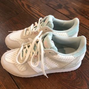 Adidas white sneakers